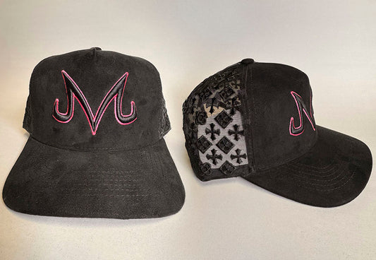 Premium Suede Mesh Cap - M (pink)